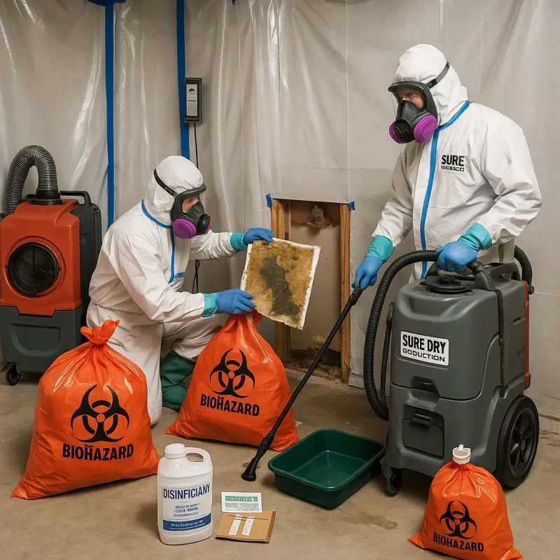 Contaminated Water Handling Protocols process in Sutton, WV