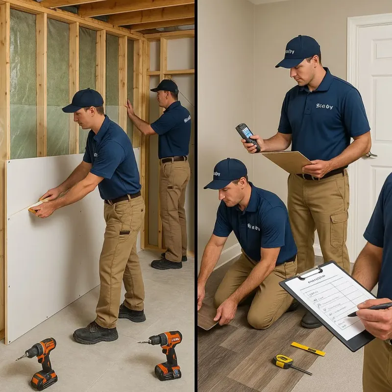 Repairs and Reconstruction process in Sutton, WV