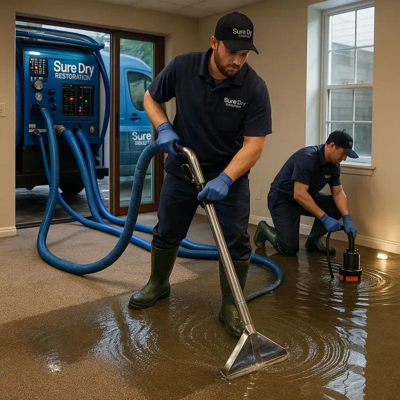 Water Extraction and Removal process in Sutton, WV